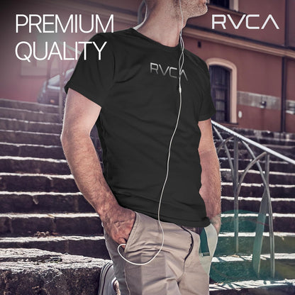 HOTRVCA Mens Short Sleeve Lightweight Lounge Crew Tee Loungewear Crew Neck