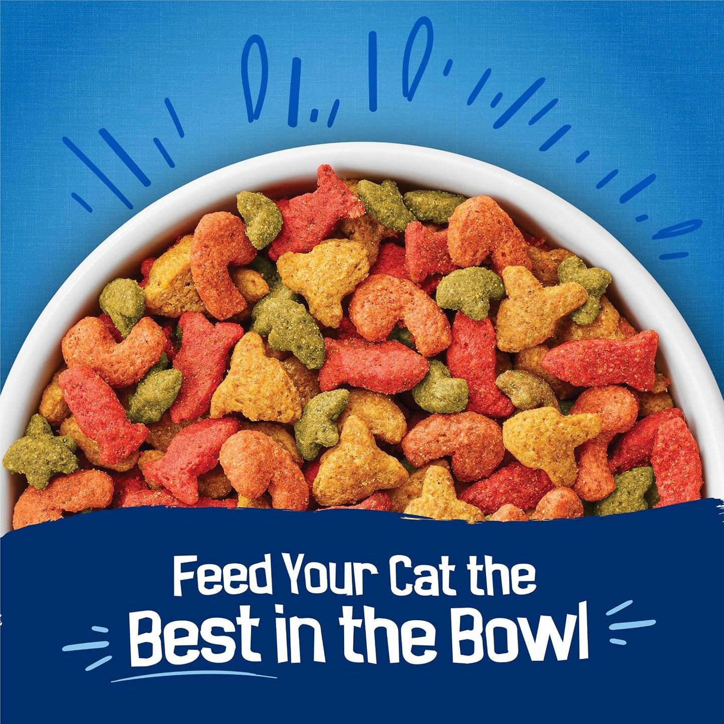 HOTPurina Friskies Dry Cat Food Seafood Sensations With Salmon, Tuna, and Shrimp Flavors - 22 lb. Bag