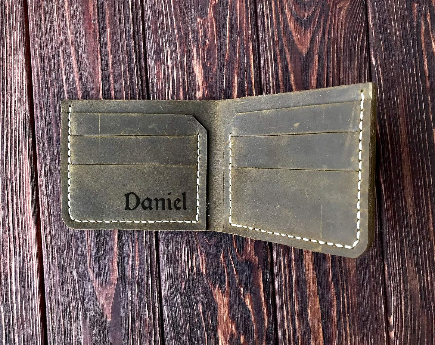 HOTTree Of Gonndor Wallet, Gift for Him, Personalized Mens Wallet, Handmade Leather Wallet, Mens Gift For Father, Husband Gift, Boyfriend Gift k32