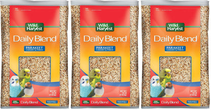 HOTWild Harvest Daily Blend Nutrition Diet for Parakeet, Canary and Finch 10 Pounds, Orange flavour