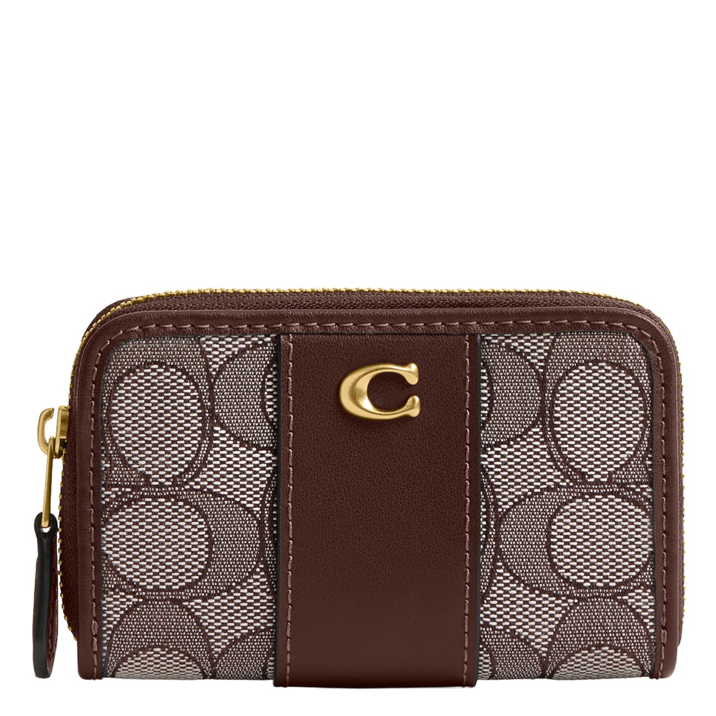 HOTCoach Essential Small Zip Around Card Case with Quilting