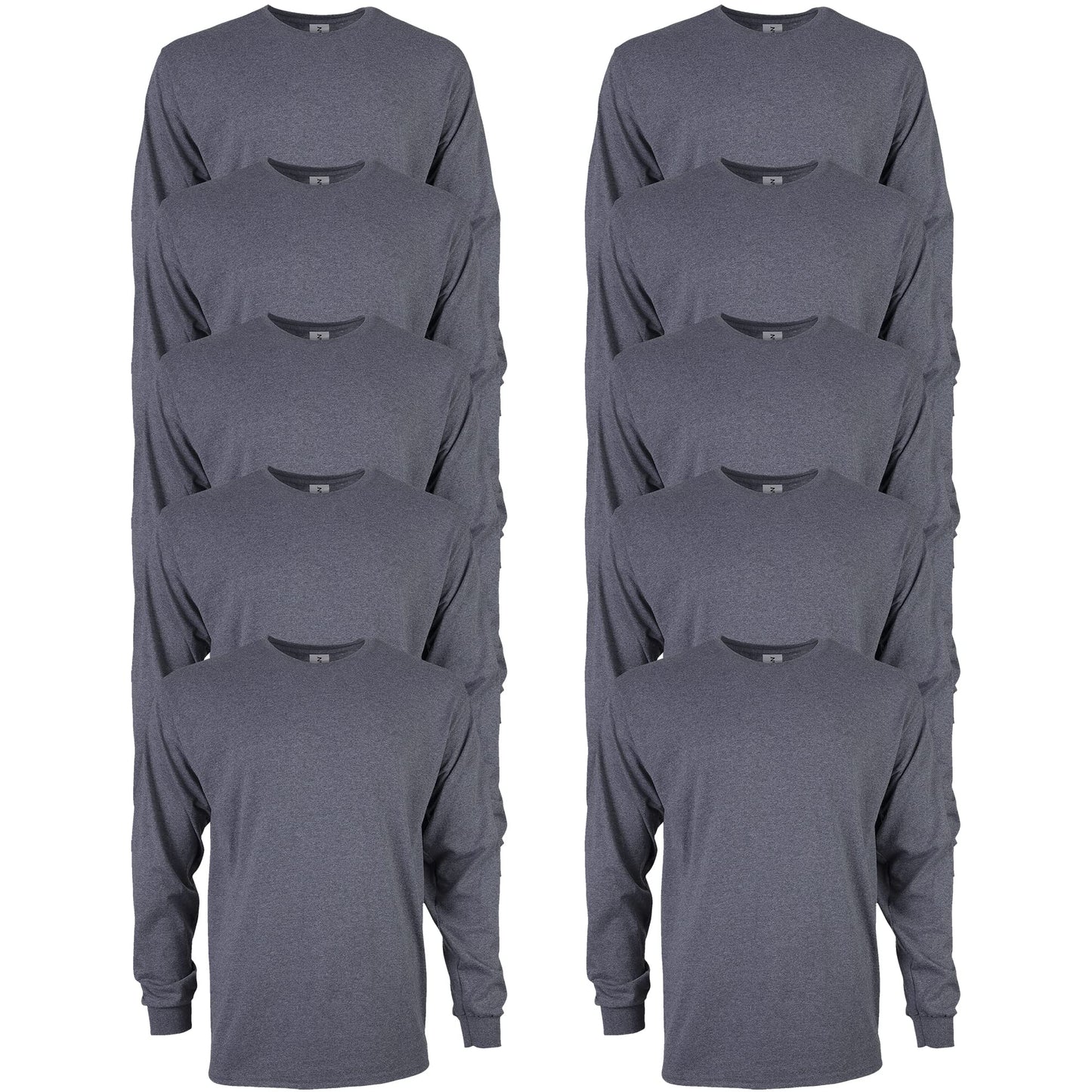HOTGildan Adult Ultra Cotton Long Sleeve T-Shirt, Style G2400, Multipack