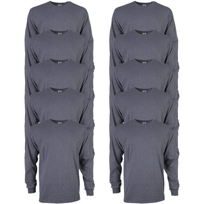 HOTGildan Adult Ultra Cotton Long Sleeve T-Shirt, Style G2400, Multipack
