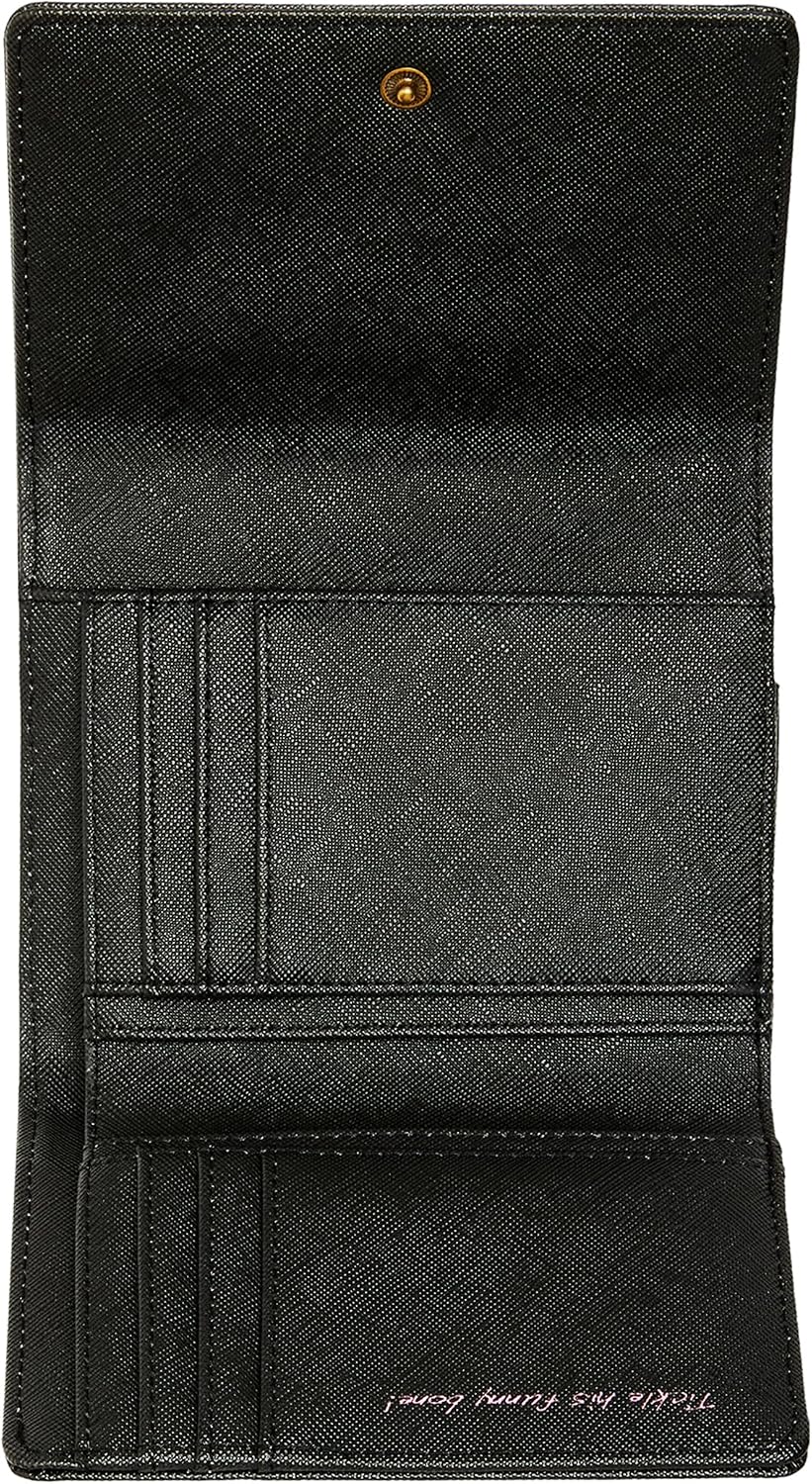 HOTBetsey Johnson Skull Boss Trifold Wallet