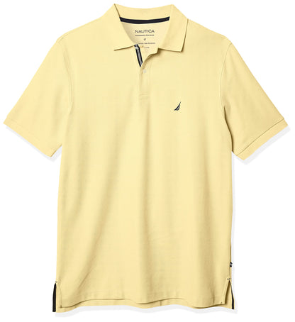HOTNautica Men's Big and Tall Classic Fit Short Sleeve Solid Performance Deck Polo Shirt | Designed Exclusively for Big & Tall Men