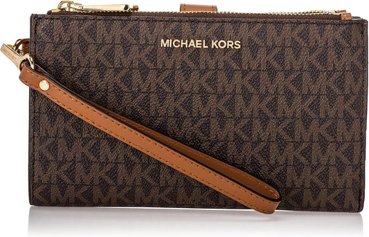 HOTMichael Kors Women's Jet Set Travel Top-zip Tote HandBag, Brown