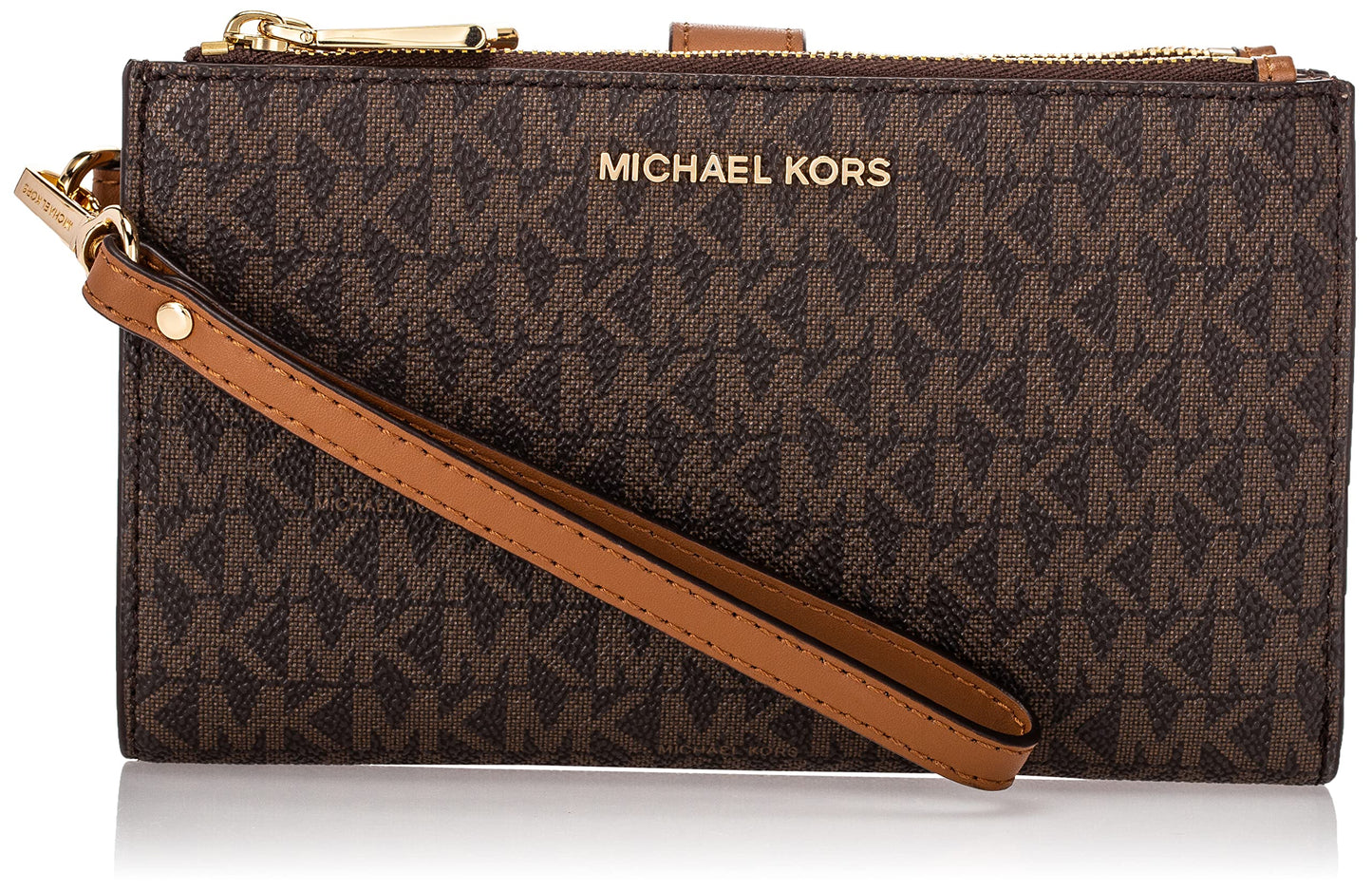 HOTMichael Kors Women's Jet Set Travel Top-zip Tote HandBag, Brown