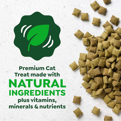 HOTGreenies Feline Smartbites Healthy Indoor Cat Treats, Tuna, 16 oz | Veterinarian-recommended, Fiberblend Formula, supports digestion, under 2 cal per treat, natural ingredients, dual texture