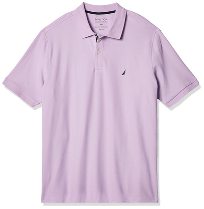 HOTNautica Men's Big and Tall Classic Fit Short Sleeve Solid Performance Deck Polo Shirt | Designed Exclusively for Big & Tall Men