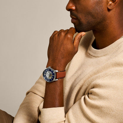 HOTFossil Men's Watch, Townsman Automatic Stainless Steel Watch for Men