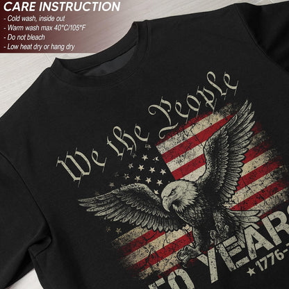 HOT250th Anniversary USA T-Shirt, Patriotic Shirts for Men | This patriotic 1776-2026 shirt honors the historic anniversary milestone, delivering a classic graphic tee for men