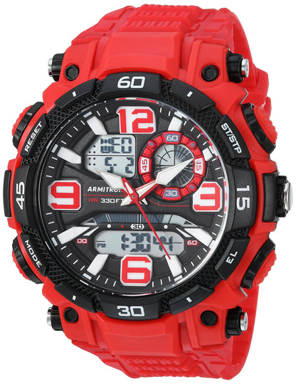 HOTArmitron Sport Men's Analog-Digital Chronograph Resin Strap Watch