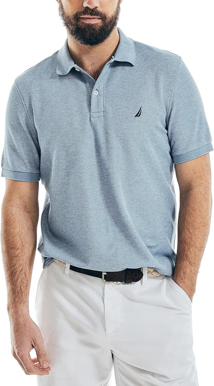HOTNautica Men's Performance Pique Polo Shirt | Designed Exclusively for Big & Tall Men