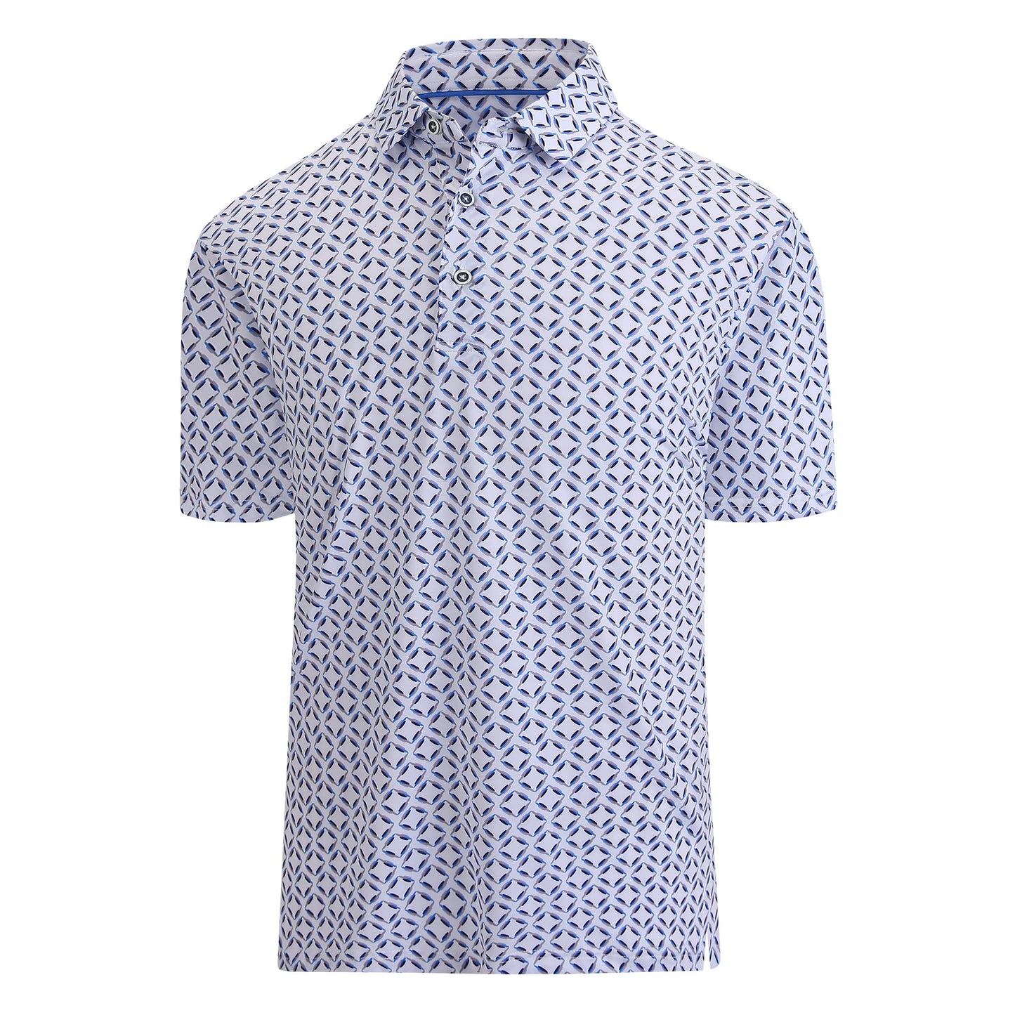 HOTDamipow Premium Golf Shirts for Men Dry Fit Performance Polo Short Sleeve Collared Shirt