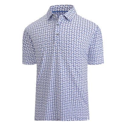 HOTDamipow Premium Golf Shirts for Men Dry Fit Performance Polo Short Sleeve Collared Shirt