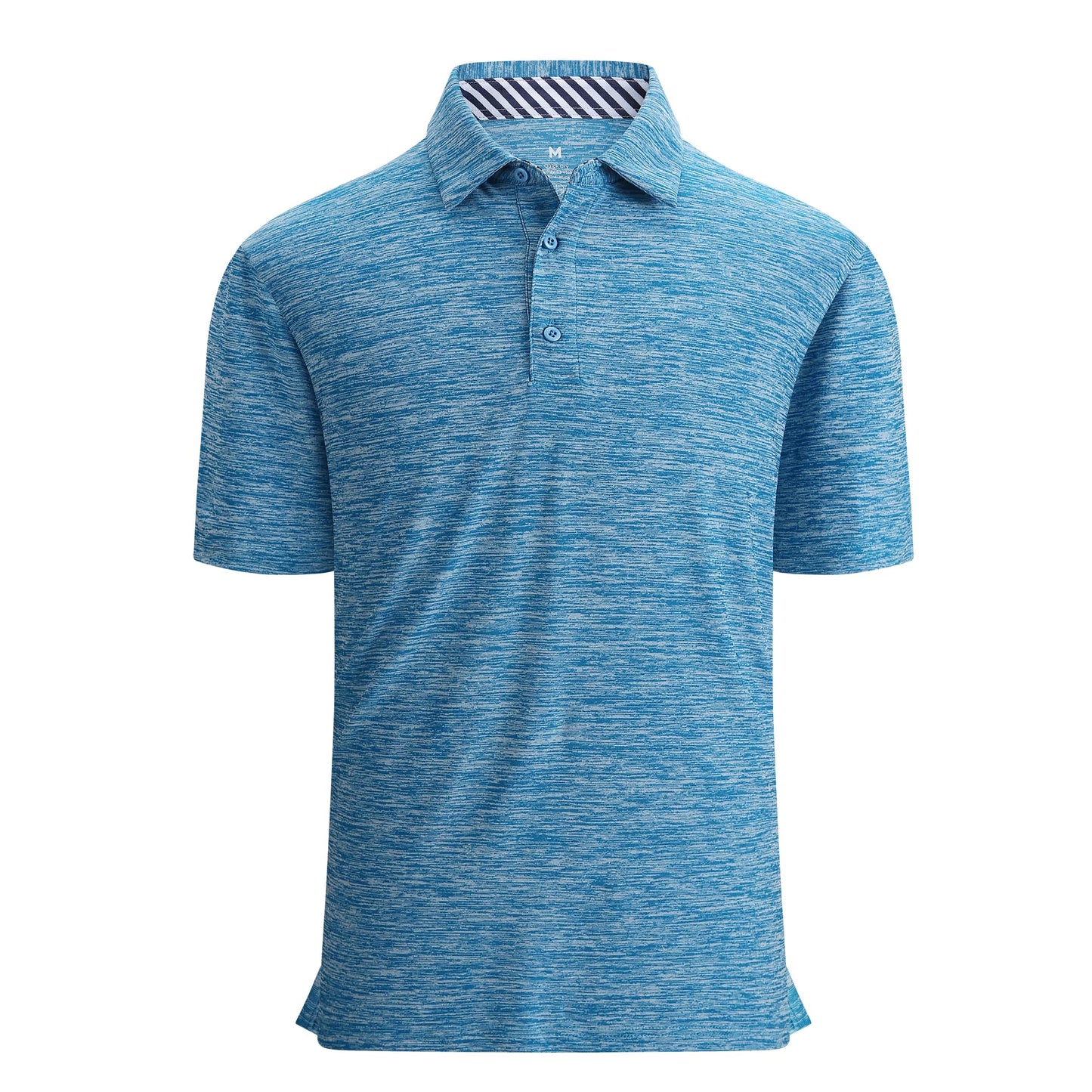HOTAlex Vando Mens Golf Shirt Moisture Wicking Quick-Dry Short Sleeve Polo | UPF40,Soft & stretch,Sweat resistant,Multi-scene sports & office apparel