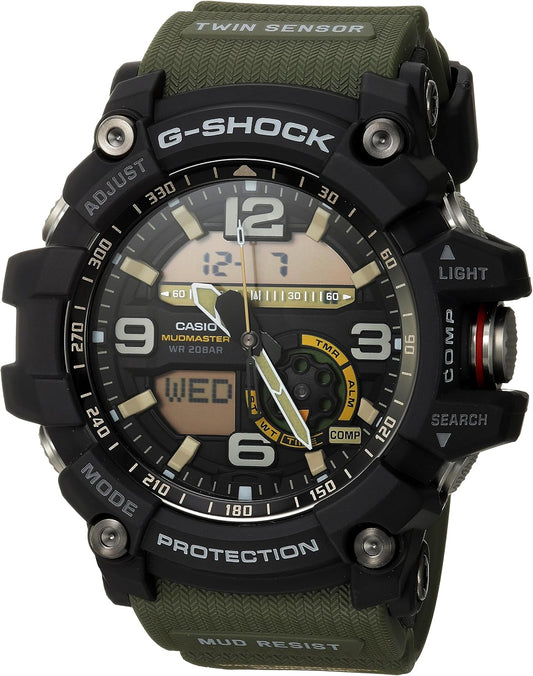 HOTCasio Men's GG-1000-1A3CR G Shock Analog-Digital Display Quartz Green Watch
