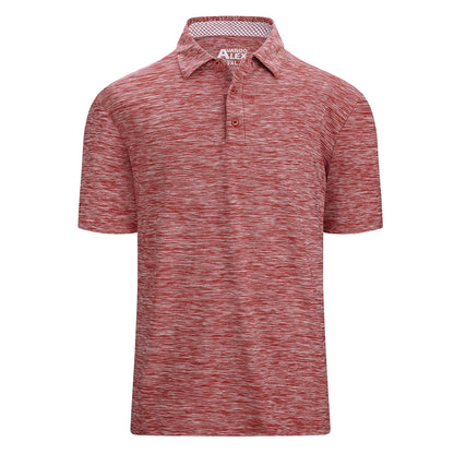 HOTAlex Vando Mens Golf Shirt Moisture Wicking Quick-Dry Short Sleeve Polo | UPF40,Soft & stretch,Sweat resistant,Multi-scene sports & office apparel