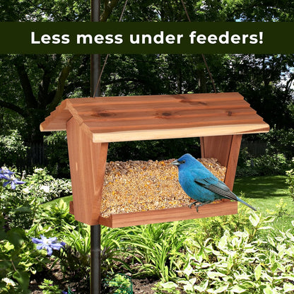 HOTKaytee Wild Bird (No Mess or Waste Free) Food Seed Blend For Blue Jays, Woodpeckers, Juncos, Cardinals, Grosbeaks, Sparrows, and Finches, 10 Pound, (Packaging May Vary)