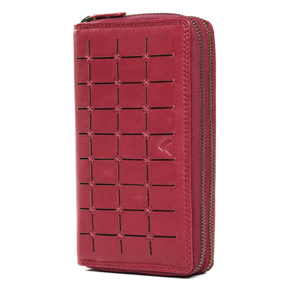 HOTLeather RFID Wallet Women – Modern RFID Womens Wallet- Big Multiple Compartments – Credit Card Holder – Handcrafted Genuine Leather -Carteras de Mujer Piel