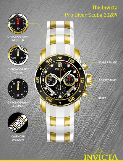 HOTInvicta Men's Pro Diver Stainless Steel Quartz Watch