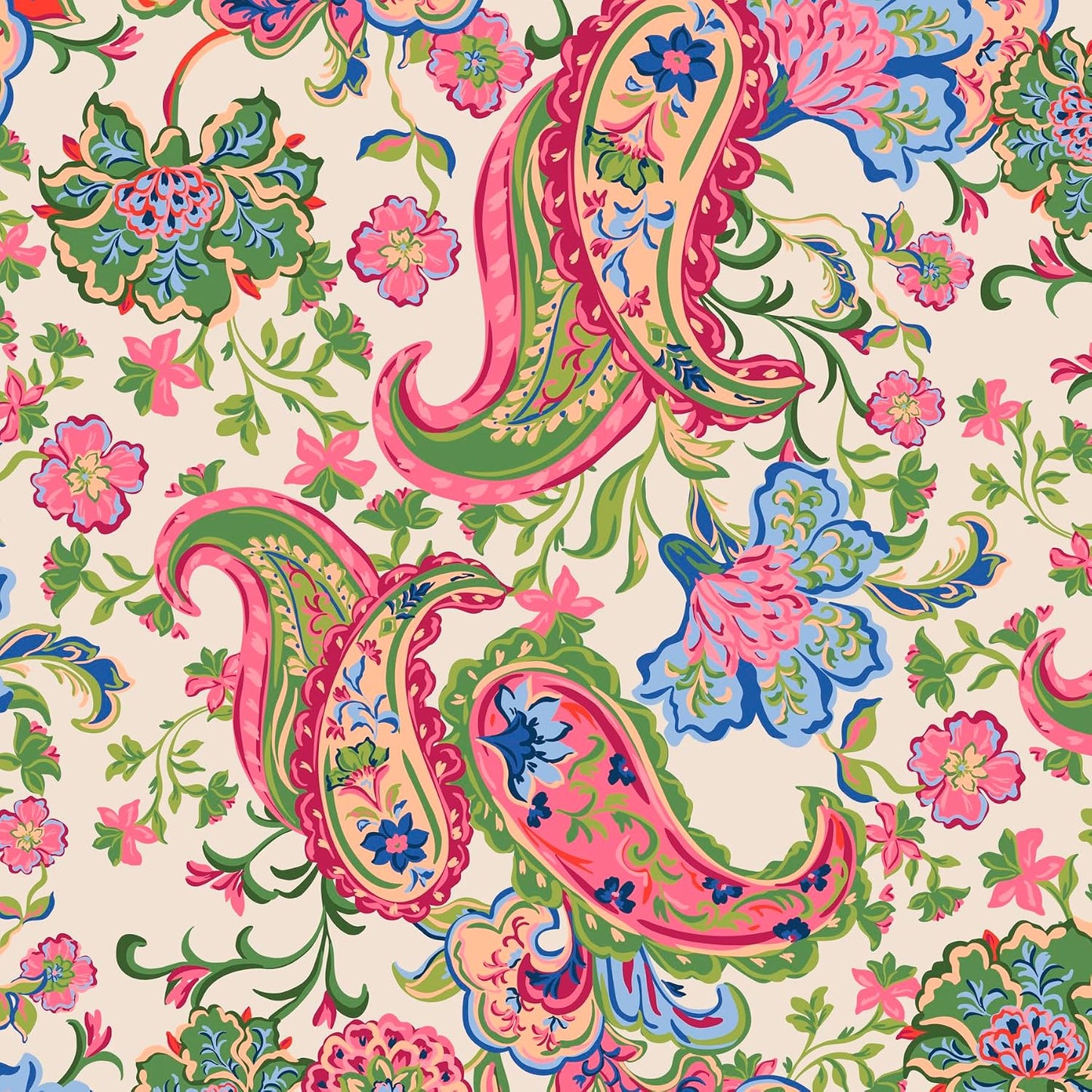 HOTVera Bradley Women's Premium Cotton Turnlock Wallet – Vibrant Paisley