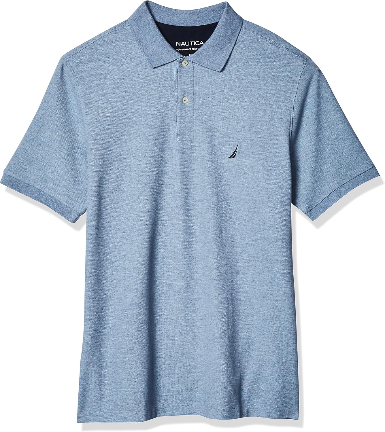 HOTNautica Men's Big and Tall Classic Fit Short Sleeve Solid Performance Deck Polo Shirt | Designed Exclusively for Big & Tall Men