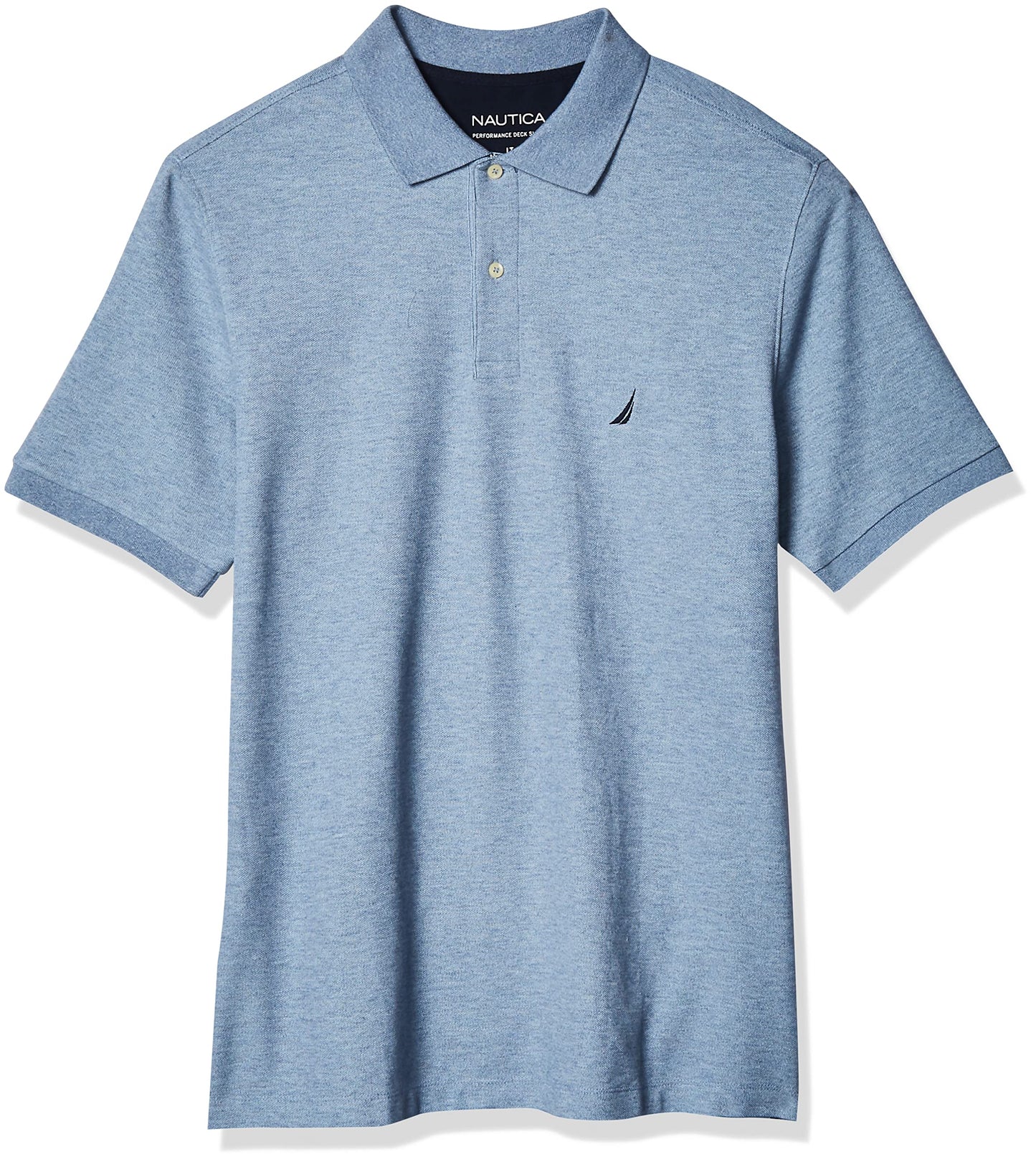 HOTNautica Men's Big and Tall Classic Fit Short Sleeve Solid Performance Deck Polo Shirt | Designed Exclusively for Big & Tall Men