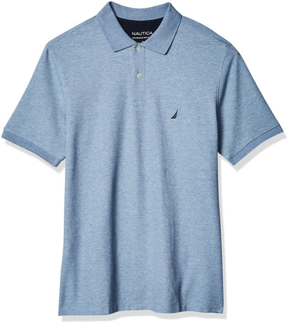 HOTNautica Men's Big and Tall Classic Fit Short Sleeve Solid Performance Deck Polo Shirt | Designed Exclusively for Big & Tall Men