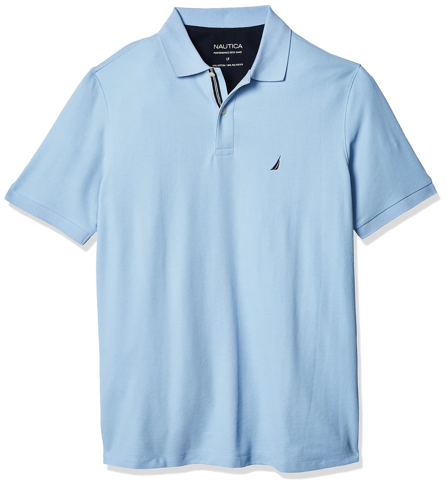 HOTNautica Men's Big and Tall Classic Fit Short Sleeve Solid Performance Deck Polo Shirt | Designed Exclusively for Big & Tall Men