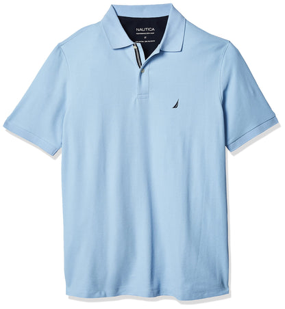 HOTNautica Men's Big and Tall Classic Fit Short Sleeve Solid Performance Deck Polo Shirt | Designed Exclusively for Big & Tall Men