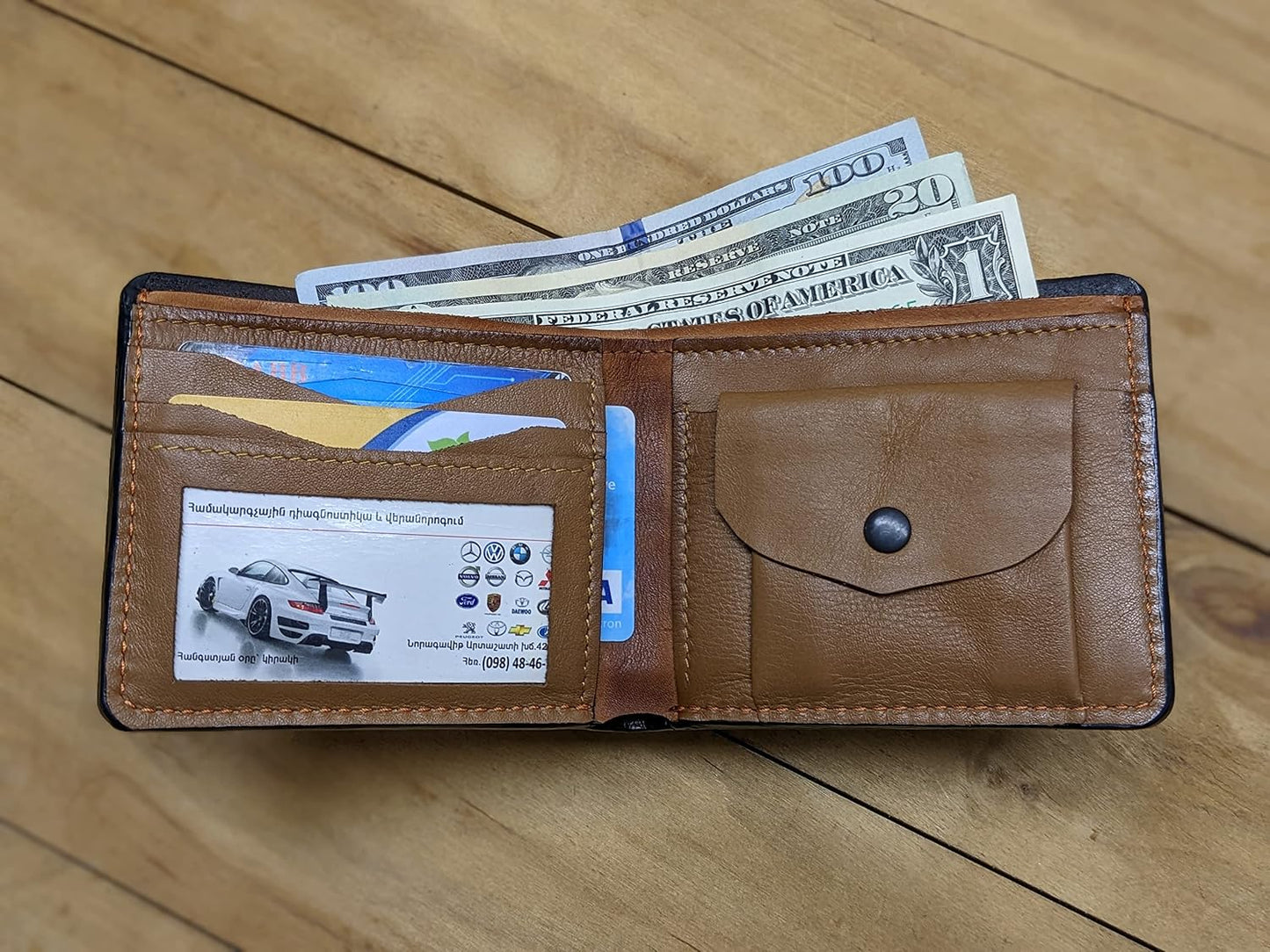 HOTSkull, Bone, Jaw, Skeleton, Mask, Knife, Men's 3D Genuine Leather Wallet, Handmade wallet, Carved wallet, Tooled wallet, Airbrush Art, Bifold wallet, Custom wallet, Personalized wallet
