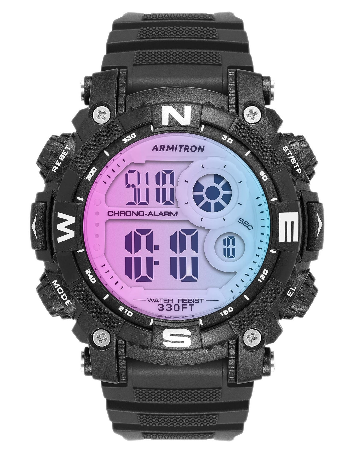 HOTArmitron Sport Men's Digital Chronograph Resin Strap Watch, 40/8284