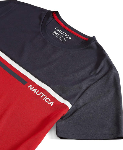 HOTNautica Men's Nautica Men's Navtech Colorblock Tee
