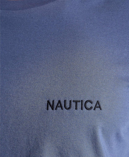 HOTNautica Men's Short Sleeve Solid Crew Neck T-Shirt Shirt