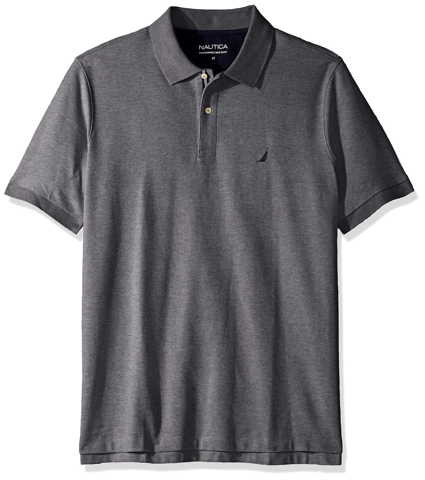 HOTNautica Men's Big and Tall Classic Fit Short Sleeve Solid Performance Deck Polo Shirt | Designed Exclusively for Big & Tall Men
