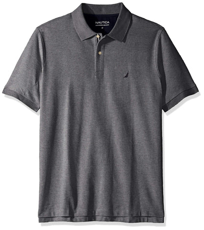HOTNautica Men's Big and Tall Classic Fit Short Sleeve Solid Performance Deck Polo Shirt | Designed Exclusively for Big & Tall Men