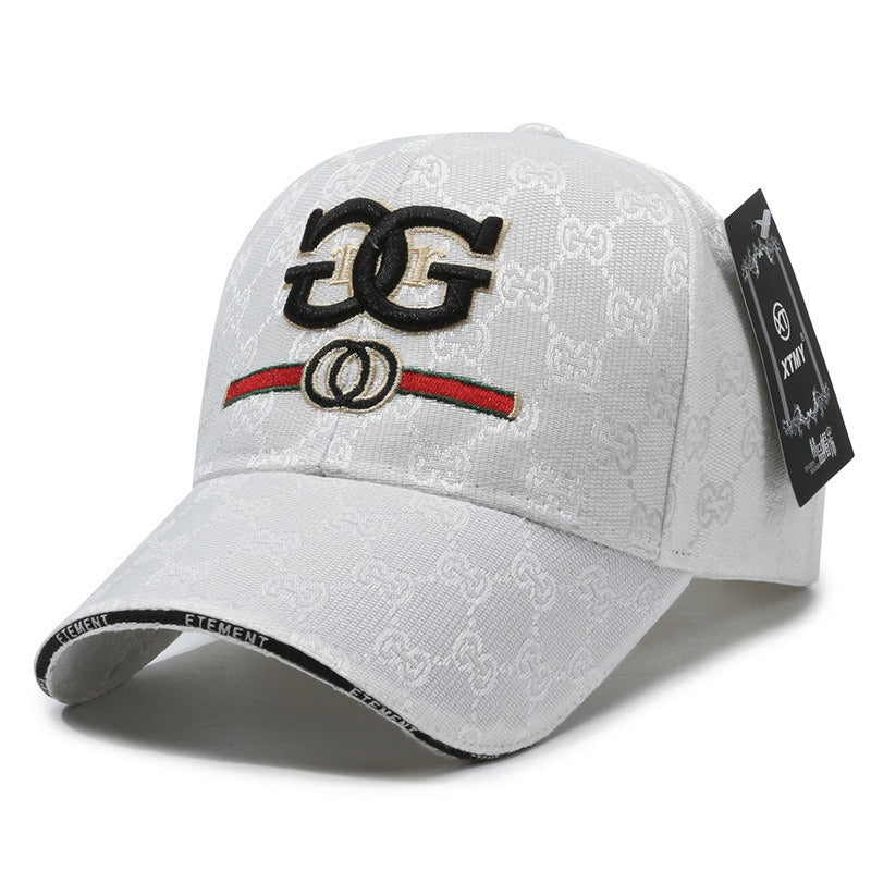 「#45」Embroidery trendy baseball cap spring and summer new travel hat women's outdoor sun protection visor mesh cap men