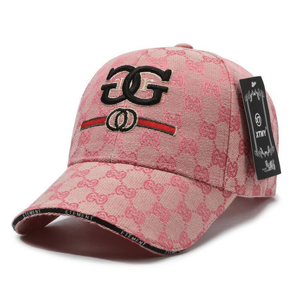 「#45」Embroidery trendy baseball cap spring and summer new travel hat women's outdoor sun protection visor mesh cap men