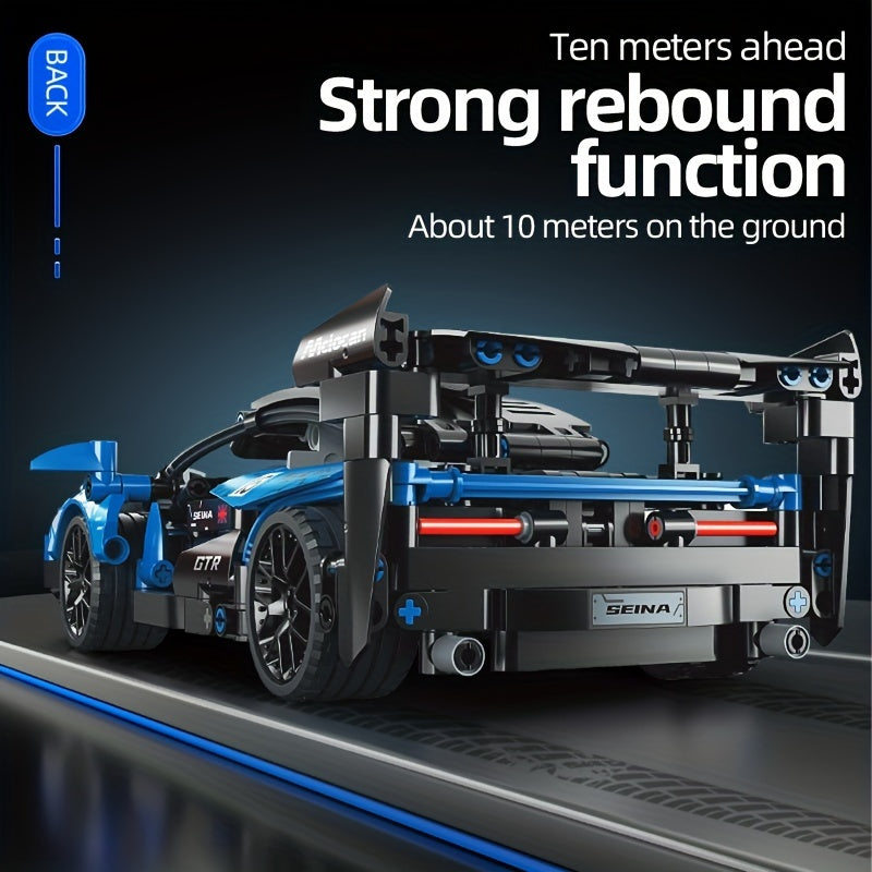 548pcs Technical Mechanical Supercar Racing Building Block Assembled Toy Car Boys And Girls Children's Puzzle
