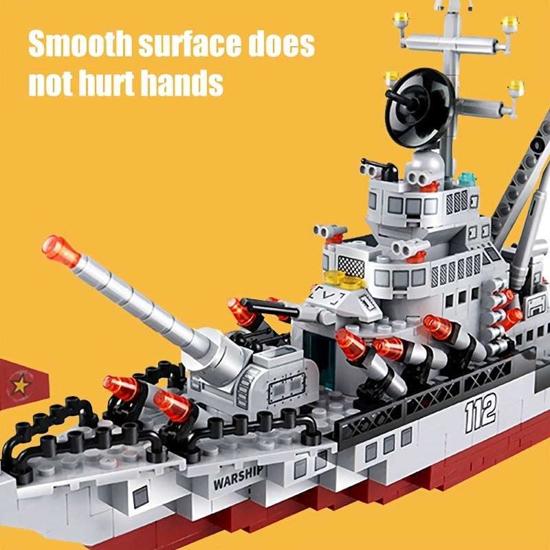 Aircraft Carrier Building Blocks - Fun Educational Toys for Kids!