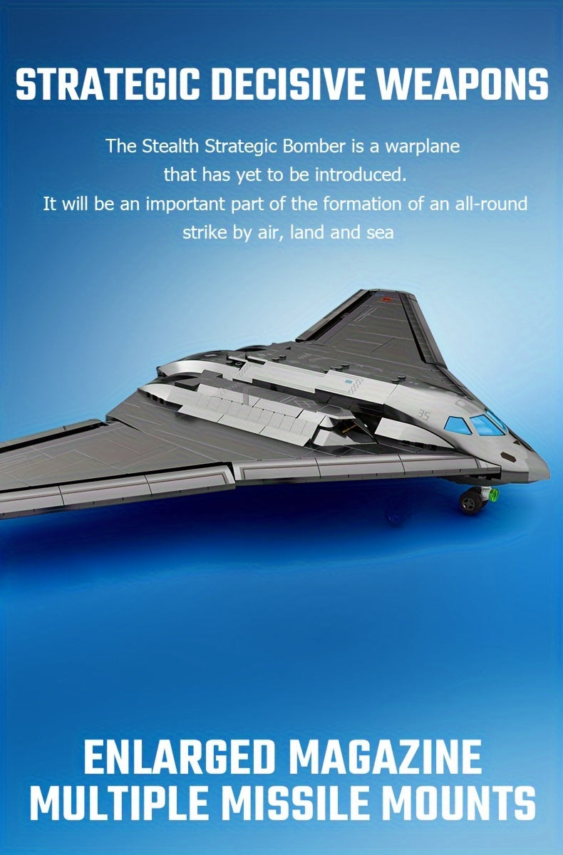 Military Aircraft Series Airplane Model Assembling Building Blocks, Air Force Weapons Soldiers Fighter Set Bricks Toys, New Year Gifts, Chri