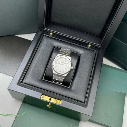 【#A289】Luxury Octagonal Steel Band Automatic Mechanical Business Watch For Men