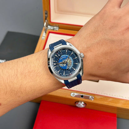 Seamaster World Time Earth Dial Automatic Men's Watch