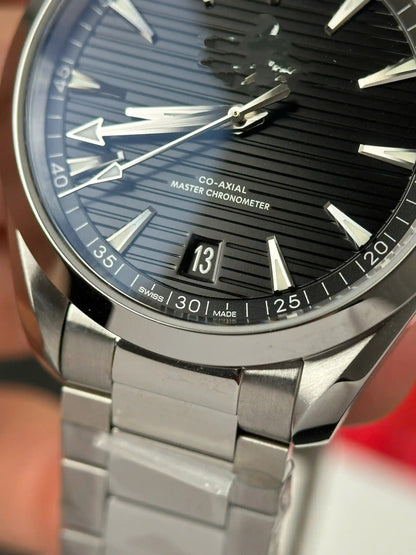 Business Casual Automatic Mechanical Watch, Men's Steel Band Waterproof Chronometer Certified Wristwatch with Teak Dial